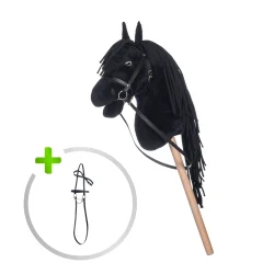 HKM Hobby Horse Schwarz
