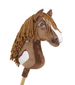 Hobby Horse Brauner im Westernlook II — handgenähtes Steckenpferd
