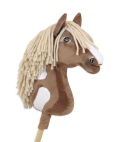 Hobby Horse Brauner im Westernlook III — handgenähtes Steckenpferd