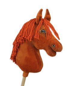 Hobby Horse Fuchs — handgenähtes Steckenpferd