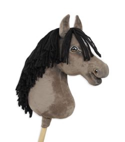 Hobby Horse Grullo — handgenähtes Steckenpferd