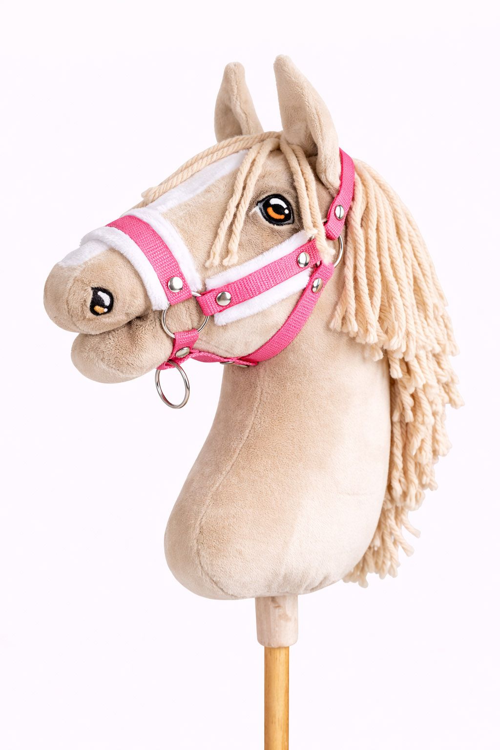 Hobby Horse Halfter mit Fellbesatz A3 — Hobby Horse Zubehör von Galoppherz
