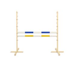 Hindernis 120 cm, zwei Stangen