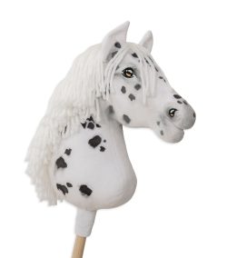 Hobby Horse Tigerschecke — handgenähtes Steckenpferd